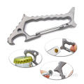 Titanium Shark EDC Tool Ferbiner com abridor de garrafas